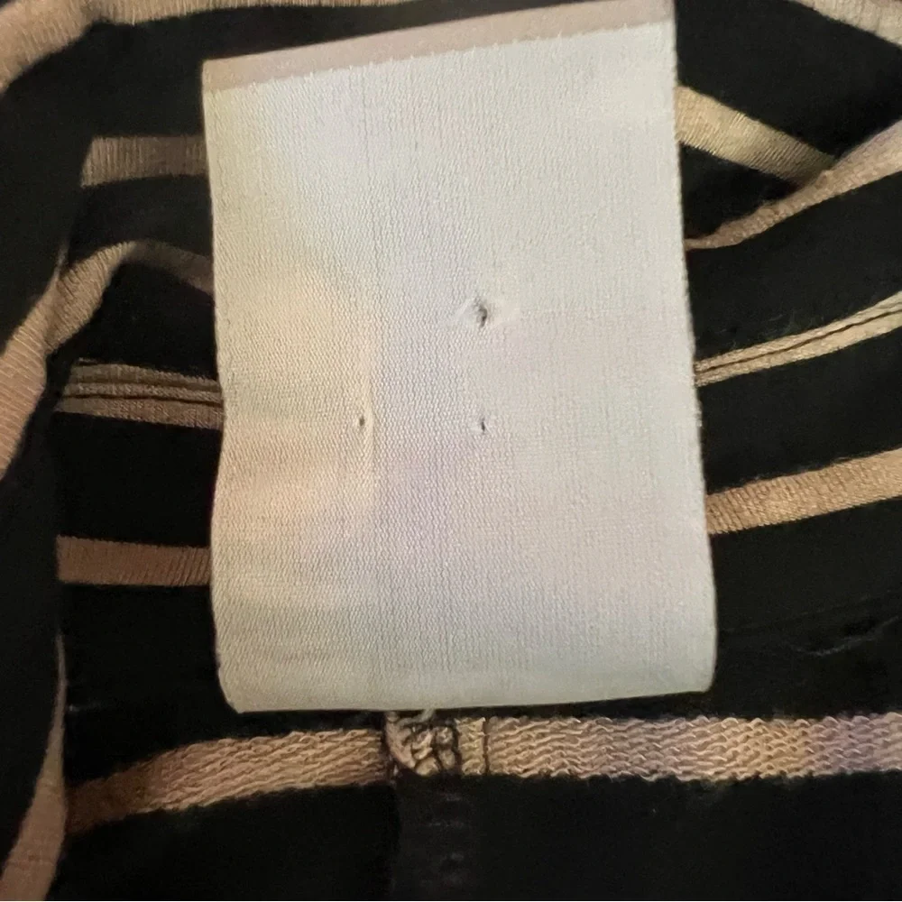 Anthropologie Dolan Left Coast Collection Open Front Striped Knit Blazer Size M